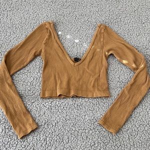 Urban Outfitters Out From Under long sleeve crop top